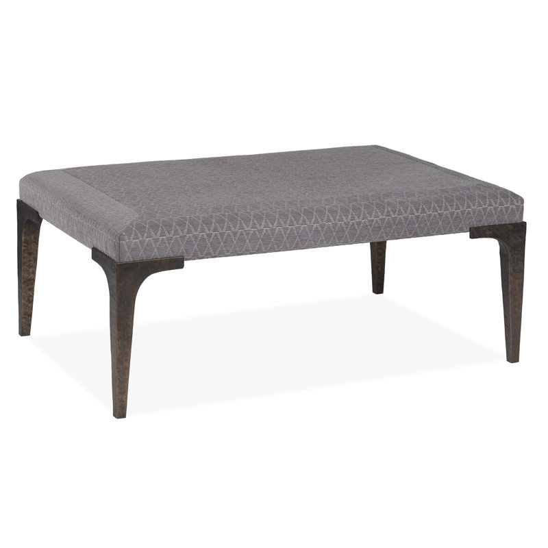 Allston Ottoman, Boca Seaglass