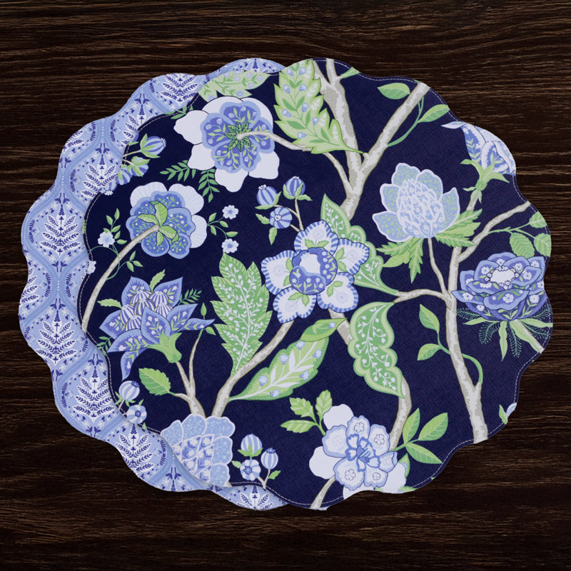Vida Vinyl Round Placemats