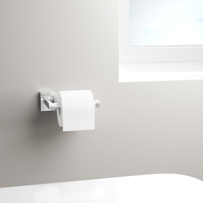 Porte-papier hygiénique mural, Argent