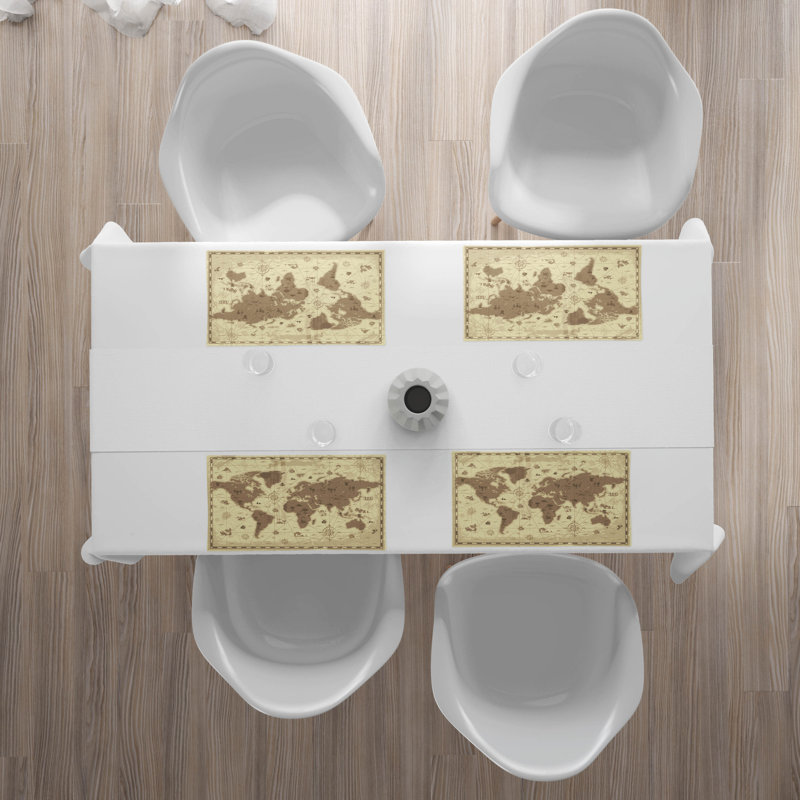 Polyester Cities & Maps Rectangle Placemat