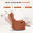 Lila Manual Swivel Rocker Recliner With Head Massage-429921065