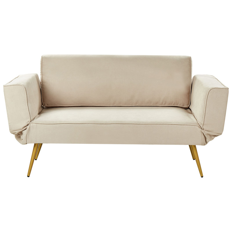 Ahl 2 Seater Sofa Bed, Beige