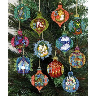 Worth Imports 12-Pack Multiple Colors/Finishes Leaf Spray Christmas Tree  Pick in the Christmas Picks department at