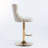 Kennasyn Swivel Upholstered Adjustable Height Counter Stool-481769137