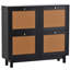 Armoire à chaussures Highworth Rattan Boho-1048814948
