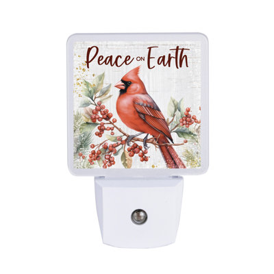Peace On Earth Nightlight - Let Your Light Shine LED Inspirational Night Light
