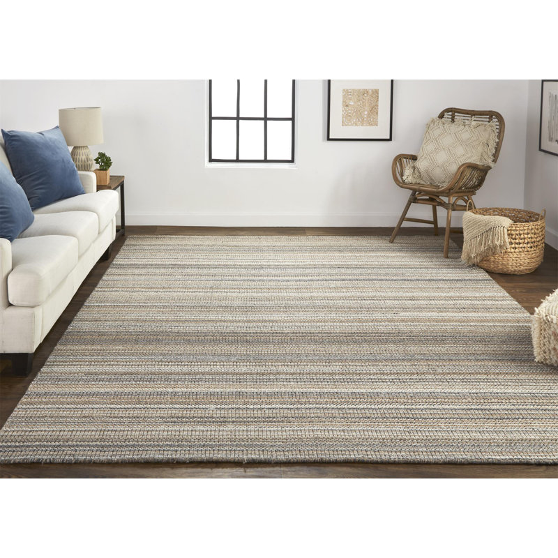 Performance Wool Indoor Rug, Rectangle 5' x 8'