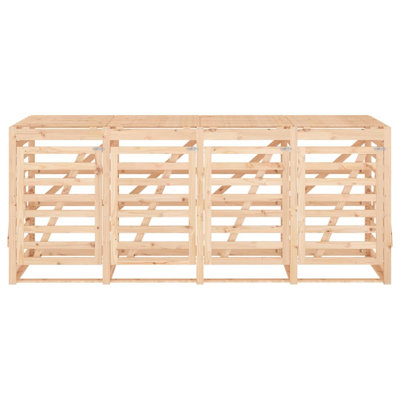 Niarcos Wooden Bin Store