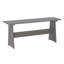 Table Willow Grey avec un banc