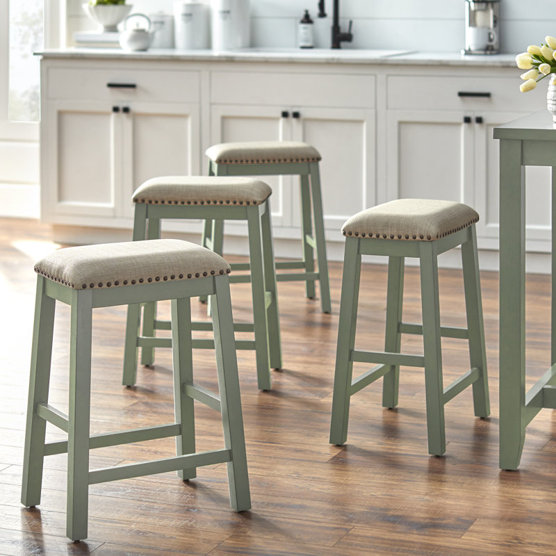 Tabouret de comptoir Dunbarton, Vert