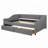 Tuft Linn Upholstered daybed with Two Drawers-825852150