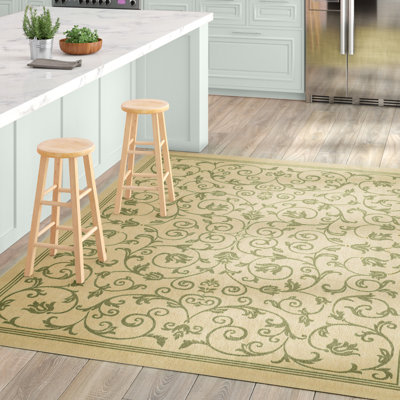 Galena Performance Floral Indoor/Outdoor Area Rug