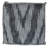 18" Gray 100% Cotton Ottoman