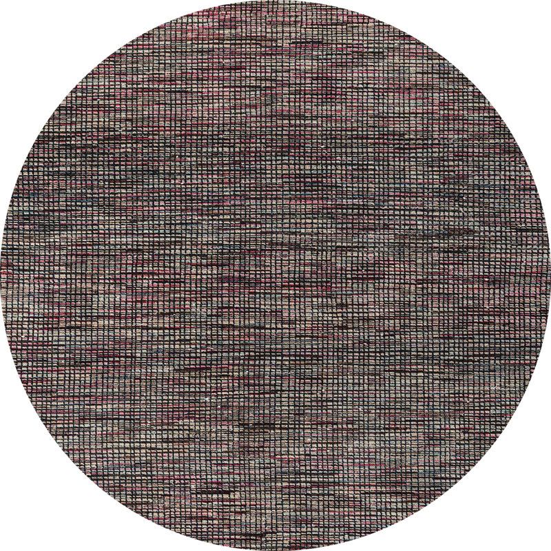Abstract Indoor Rug, Round 4'