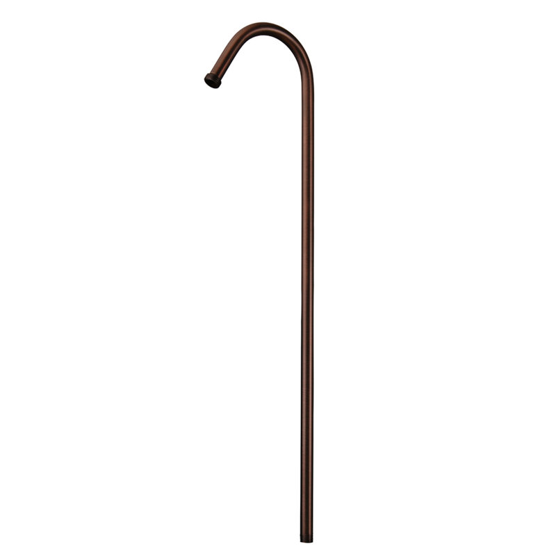 Rehausse de douche 62 ", H 56 po x l 0,625 po x P 5 po, Bronze huilé