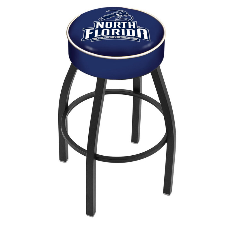 NCAA Bar & Counter Stool, North Florida, Black, Counter Stool (25" Seat Height)