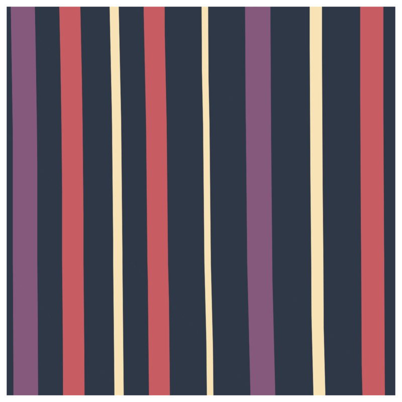 Vertical Striped Pattern Comforter, King