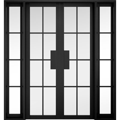 Black Malvern W6 Internal Door