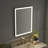 Edlun Bathroom Framed LED Mirror Anti-Fog With Dimmable Light Touch Sensor And Memory Function-1130875762-1130875749