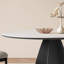 Table de dalle en pierre blanche moderne et minimaliste-1944992892
