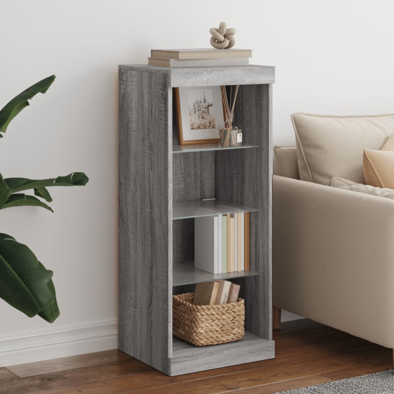 Bashirah 41cm Sideboard, Grey Sonoma
