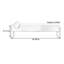 Banc rembourré en mélange de polyester Nilan-1728780949-1728780948