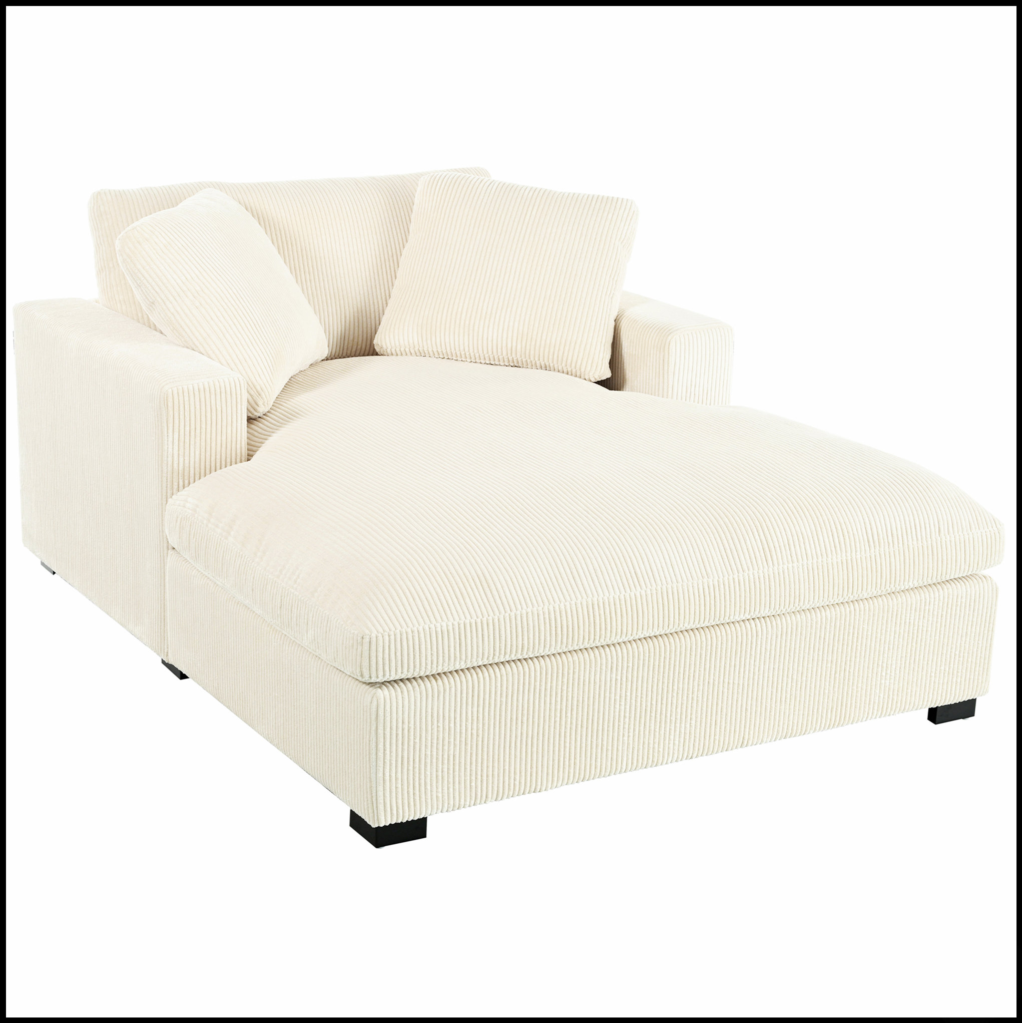 Latitude Run® Mirod 53.5X70.9 Oversized Chaise Lounge Chair With