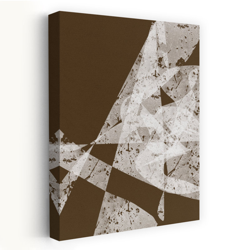 Art contemporain, art contemporain abstrait, H 24 po x l 16 po