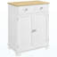 Buffet moderne à 2 tiroirs et armoire à café réglable