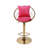 Nakyra Swivel Upholstered Adjustable Height Counter Stool with Metal Frame-1966517523