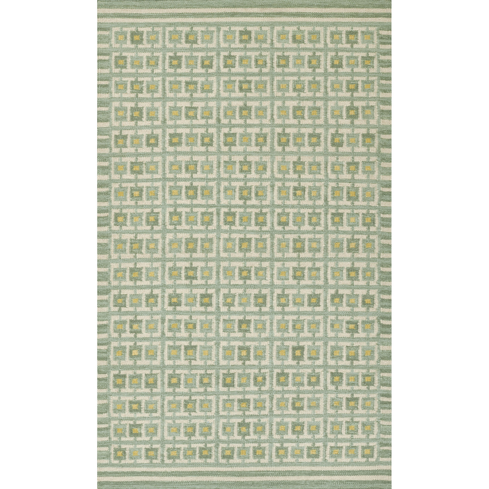Freya Hand-Woven Geometric Wool Rug, Rectangle 9' x 12'