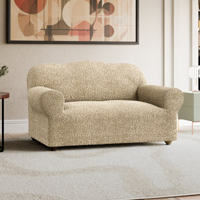Stretchy Slipcover for Loveseat Sofa - Italian Style & Premium Quality - CottonRich Collection