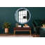 Huldar Glass Flat Wall Mirror