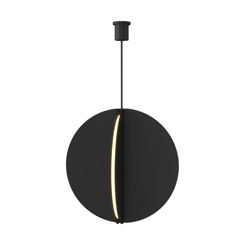 Bau 4 - Light LED Pendant, Nightshade Black