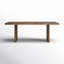 Holmes 80" Mango Wood Dining Table In Brown