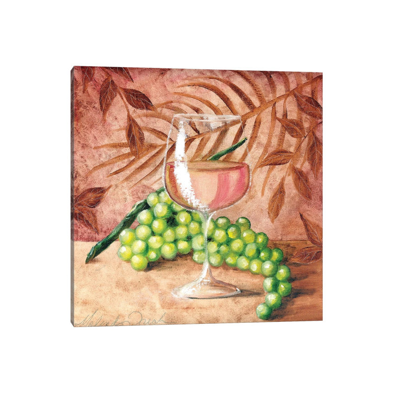 Sunshine Grapes VIII by Malenda Trick - Gallery-Wrapped Canvas Giclée on Canvas, Canvas, 30.48 cm H x 30.48 cm W