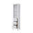 16 Inch Open Shelving Bath Storage Cabinet in White-1911141107-1911141104