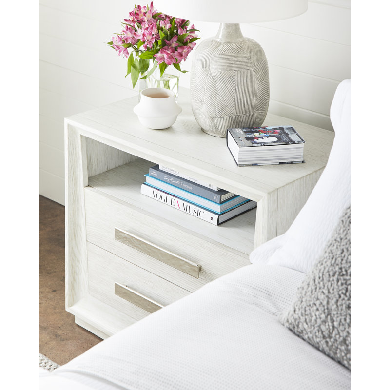 Ridge 2 - Drawer Solid Wood Nightstand