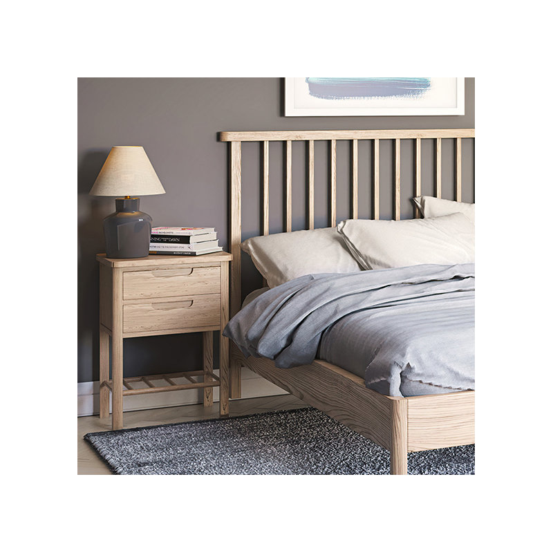 Spindle Bed, Beige