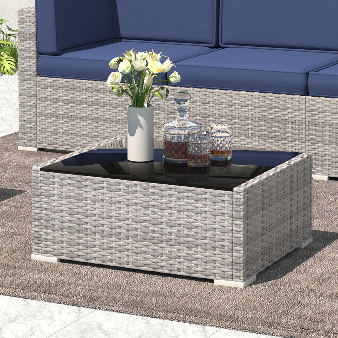 Rectangular Outdoor Bar Table