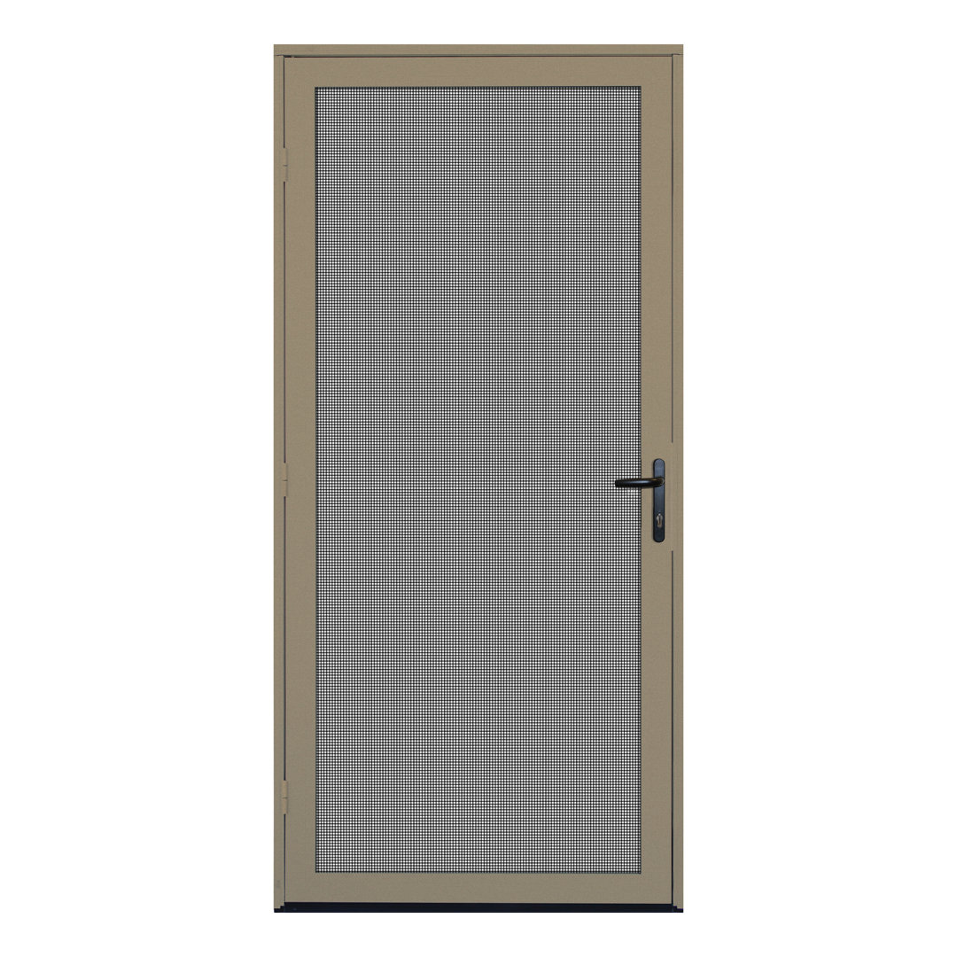 Meshtec 2.1 Single Surface Mount Ultimate Security Aluminum Screen Door Titan Security Doors Door 