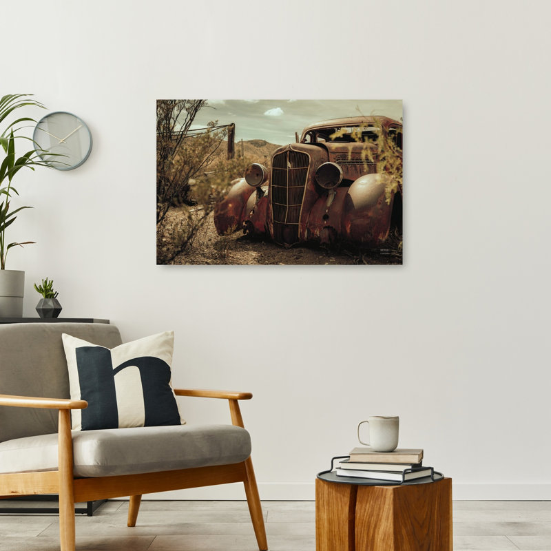Impression d'art mural paysage naturel abstrait, H 24 po x l 36 po