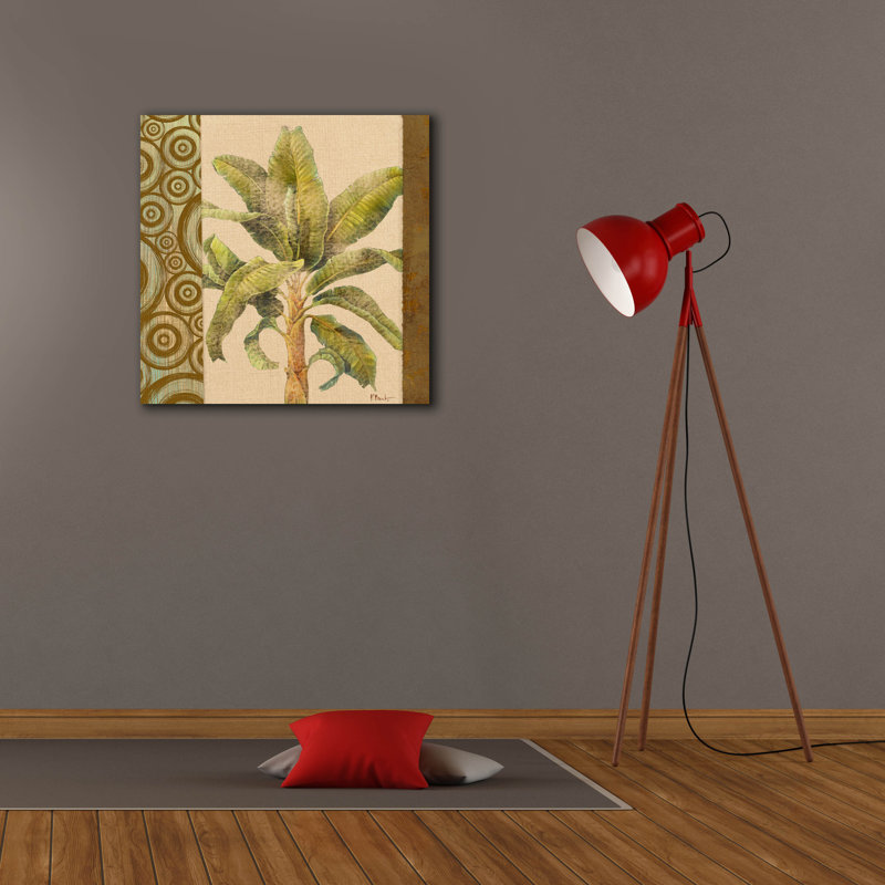 «Parlor Palm I» par Paul Brent, H 26 po x l 26 po x P 1,5 po