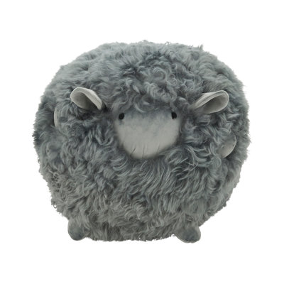 Mongolian Lamb Collection Wool Throw Pillow