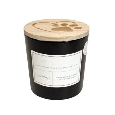 Scented Candle  Teakwood  Additional Scents And Sizes Luxurious Air Freshening Jar Candles Neutralize Pet Odors And Enhance Home D&eacute;cor  100 Cotto