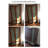 European-Style Retro Painted Solid Wood Wardrobe