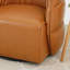 Chaise pivotante rembourrée