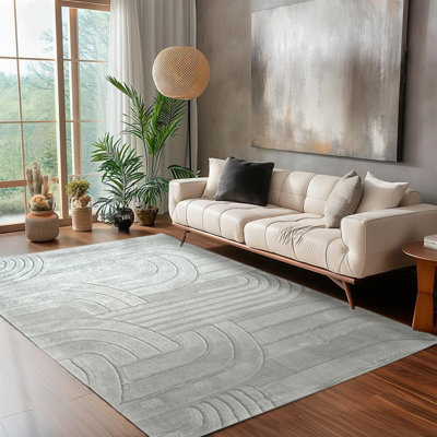 ZUMRUT Oval living room rug