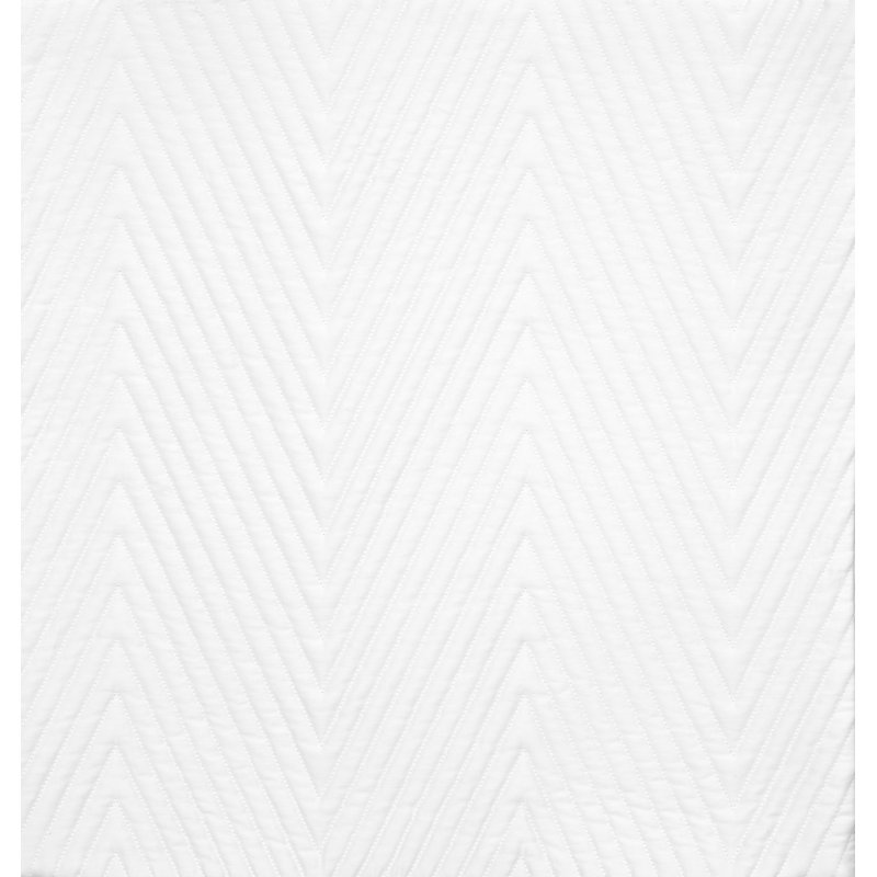Letizia Coverlet, King Coverlet, White