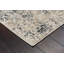 Tapis beige / gris à motif géométrique Grisby-30689008